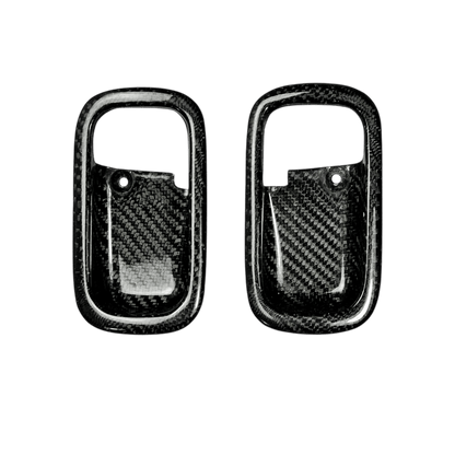 S14 S14A Silvia Inner Door Handle Cup RHD 1993-1998 Kazento Carbon Parts Carbon Fiber S14-INNER-CF