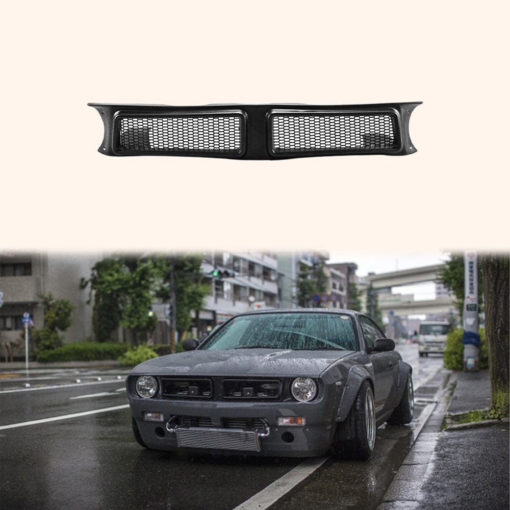 S14 Zenki S14A Kouki RB V2 "BOSS" Aero Front Grille 1995-1998 Kazento Carbon Parts