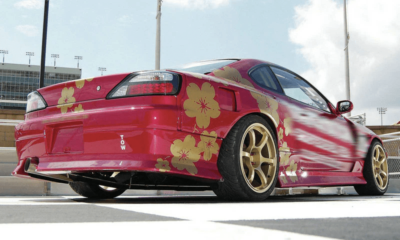 S15 Silvia DM Style Rear Fender +50mm 1999-2002