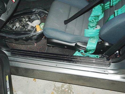 S15 Silvia Door Sill/Plate 1999-2002 Kazento Carbon Parts