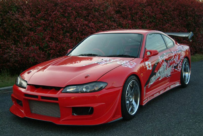 S15 Silvia GC Style Vented Front Fender 1999-2002 Kazento Carbon Parts 车身侧板