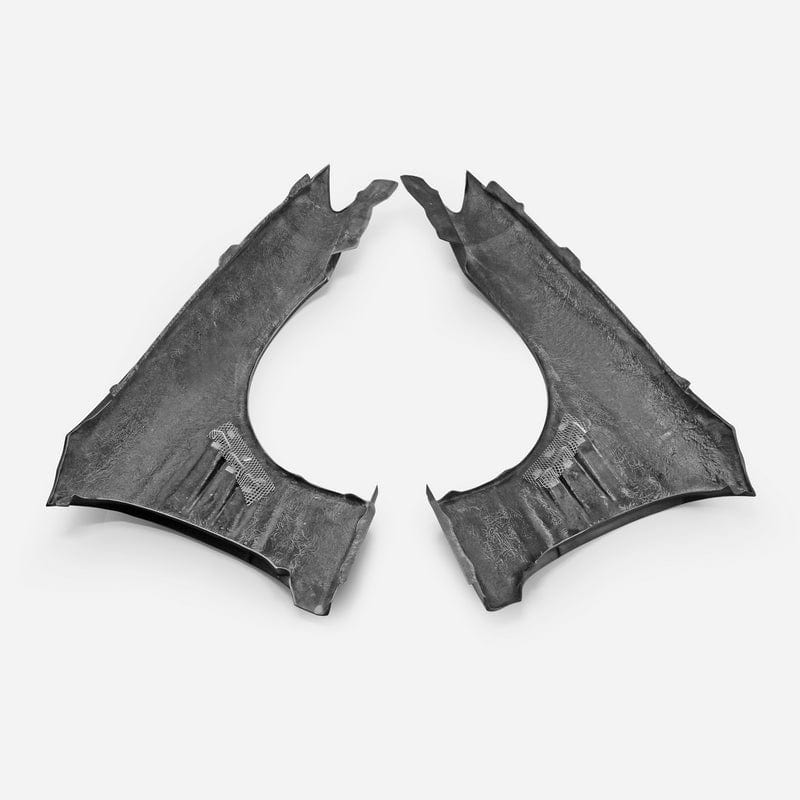 S15 Silvia GC Style Vented Front Fender 1999-2002 Kazento Carbon Parts 车身侧板