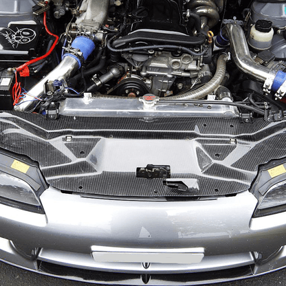 S15 Silvia GDFD Cooling Panel 1999-2002 Kazento Carbon Parts 车身侧板