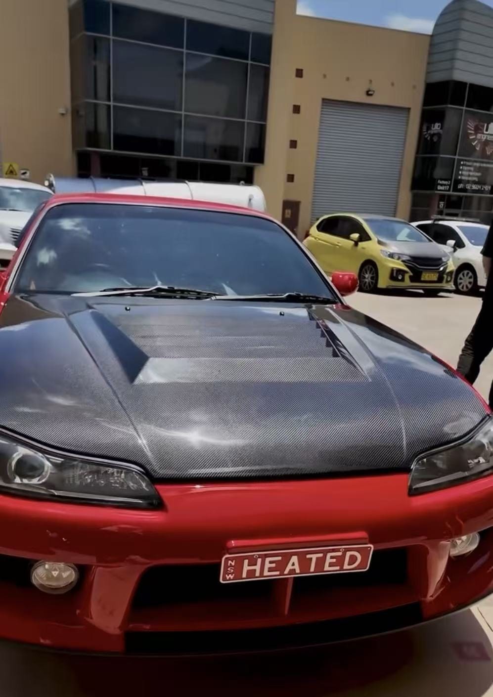 S15 Silvia Nismo Style Front Vented Bonnet Hood 1999-2002