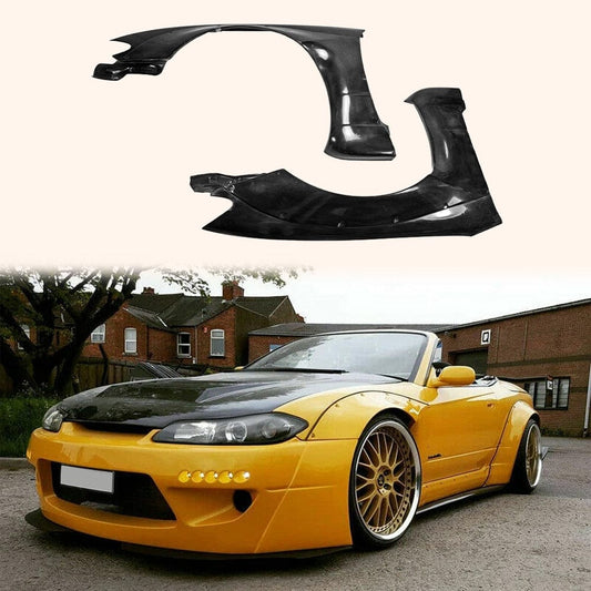 S15 Silvia RB Over Fender Flare Kit 1999-2002 Kazento Carbon Parts