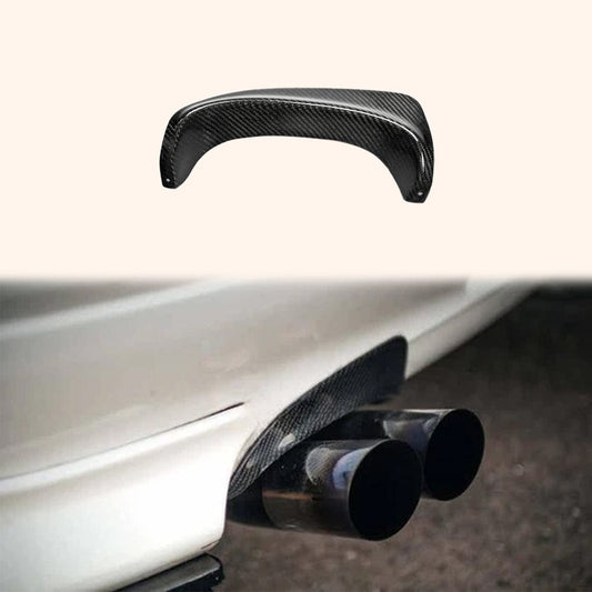S15 Silvia Rear Bumper Exhaust Heat Shield 1999-2002 Kazento Carbon Parts