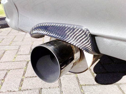 S15 Silvia Rear Bumper Exhaust Heat Shield 1999-2002 Kazento Carbon Parts