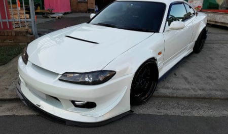 S15 Silvia RHS & LHS Vented Headlight Air Intake Replacement 1999-2002