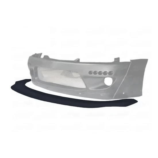 S15 Silvia Rocket Bunny Style Front Bumper Lip 1999-2002 Kazento Carbon Parts