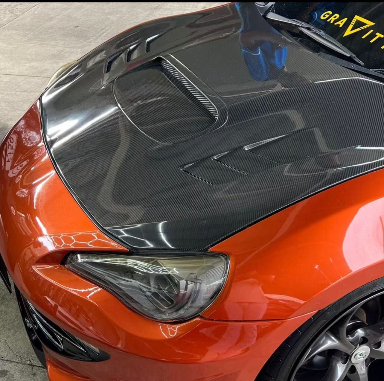 Scion FRS & Toyota GT86 & Subaru BRZ Vented Hood Bonnet 2012-2020