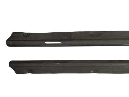 Side Skirts Add-On (Length 168Cm) Carbon Replacement For Honda S2000 Kazento Carbon Parts 车身侧板 Carbon Fiber S2000-SSX-CF