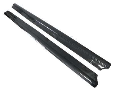 Side Skirts Add-On (Length 168Cm) Carbon Replacement For Honda S2000 Kazento Carbon Parts 车身侧板 Carbon Fiber S2000-SSX-CF
