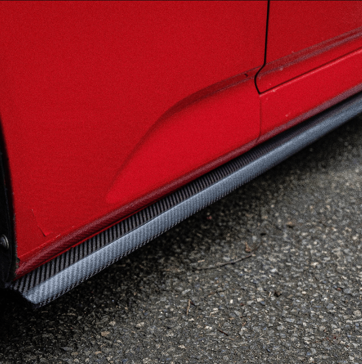 Side Skirts Add-On (Length 168Cm) Carbon Replacement For Honda S2000
