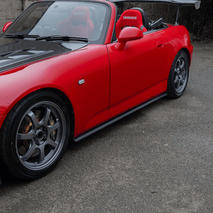 Side Skirts Add-On (Length 168Cm) Carbon Replacement For Honda S2000