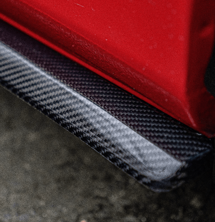 Side Skirts Add-On (Length 168Cm) Carbon Replacement For Honda S2000