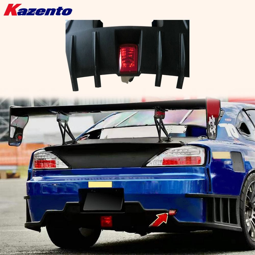 Silvia S15 DMR Type Rear bumper diffuser blade 4Pcs 1999-2002