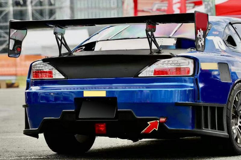 Silvia S15 DMR Type Rear bumper diffuser blade 4Pcs 1999-2002