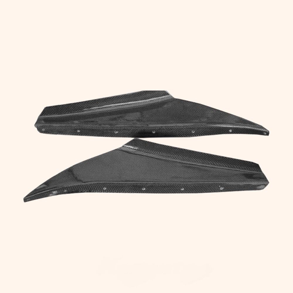 Silvia S15 JDM Style Front Bumper Canards 1999-2002 Kazento Carbon Parts 车身侧板 Carbon Fiber S15-CANA-AR-CF