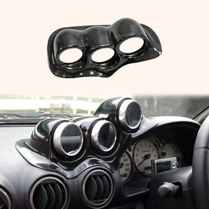 Silvia S15 Uras Type Dash Mount Triple Gauge Pod 60mm(RHD) 1999-2002 Kazento Carbon Parts