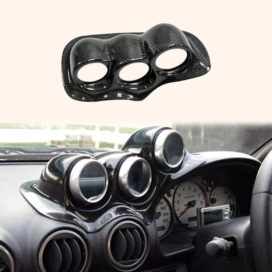Silvia S15 Uras Type Dash Mount Triple Gauge Pod 60mm(RHD) 1999-2002 Kazento Carbon Parts