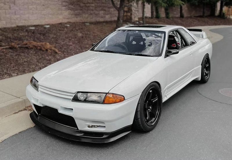 Skyline GTR R32 Front Under Lip (OE Bumper Only) Kazento Carbon Parts 车身侧板