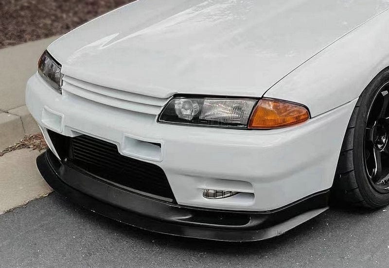 Skyline GTR R32 Front Under Lip (OE Bumper Only) Kazento Carbon Parts 车身侧板