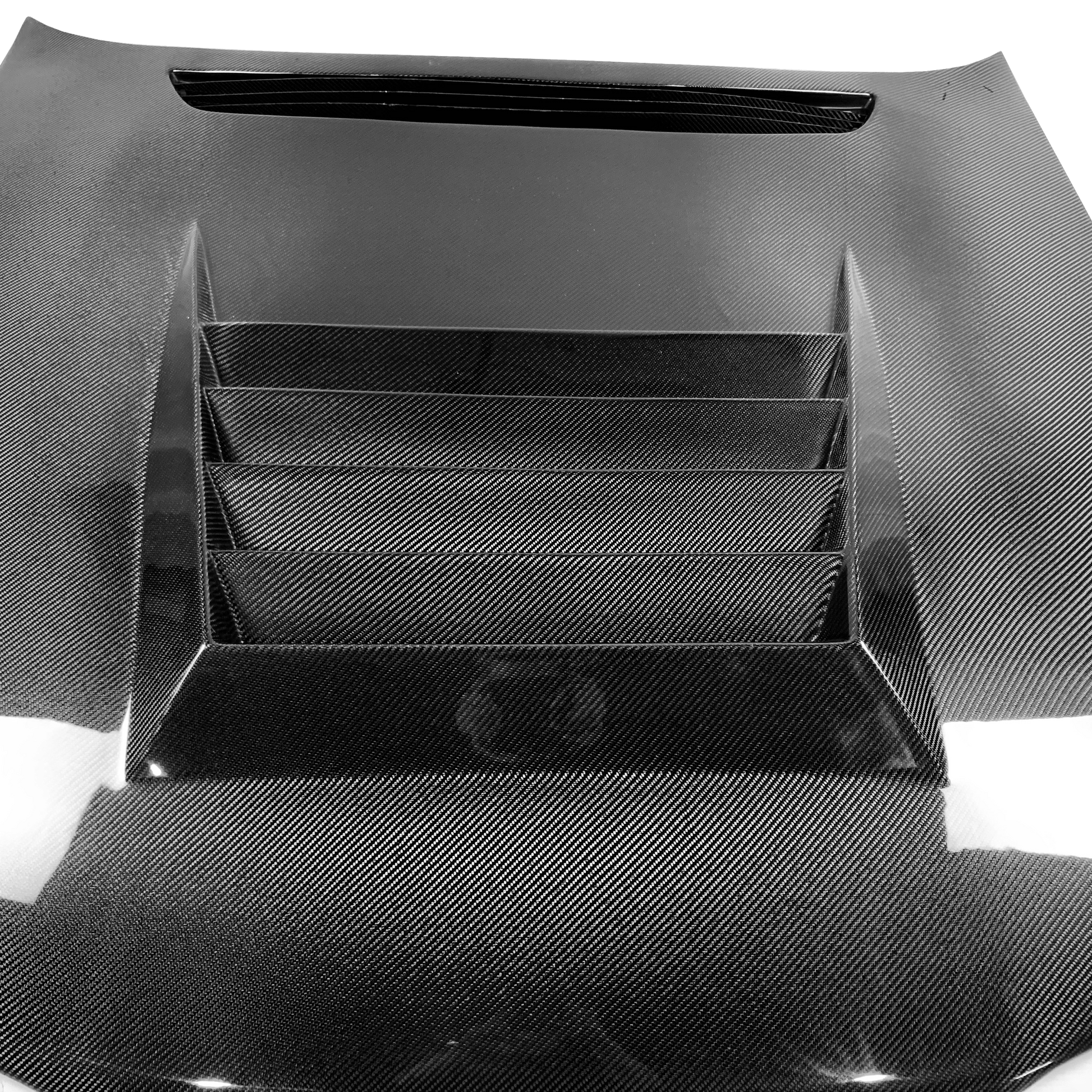 Skyline R32 GTR DM Style Front Bumper Hood Bonnet Kazento Carbon Parts Bonnets/Hoods
