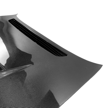 Skyline R32 GTR DM Style Front Bumper Hood Bonnet Kazento Carbon Parts Bonnets/Hoods