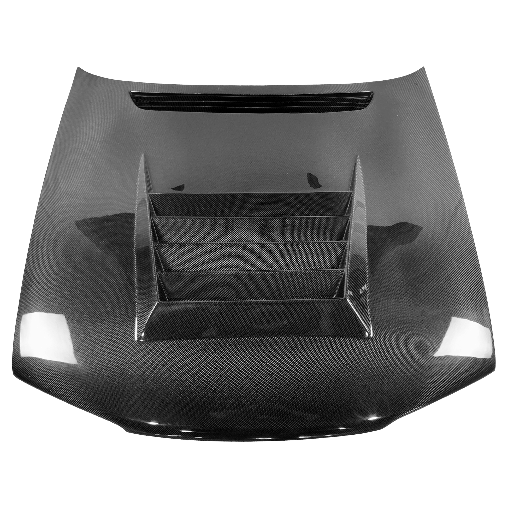 Skyline R32 GTR DM Style Front Bumper Hood Bonnet Kazento Carbon Parts Bonnets/Hoods