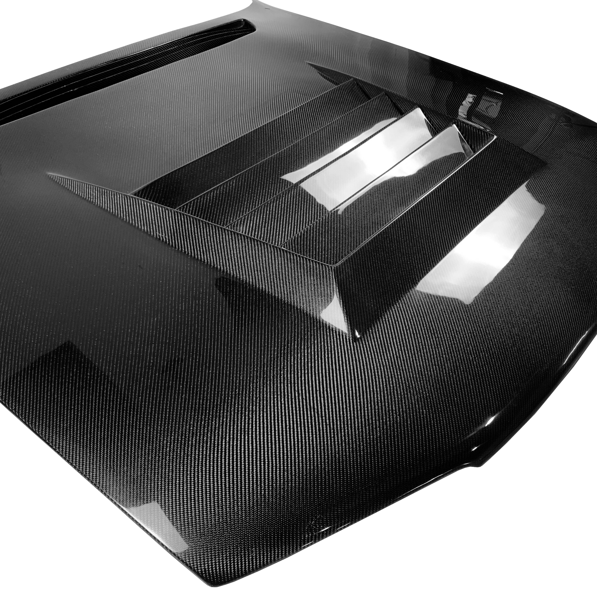 Skyline R32 GTR DM Style Front Bumper Hood Bonnet Kazento Carbon Parts Bonnets/Hoods