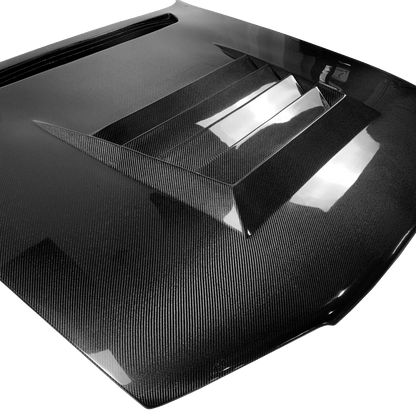 Skyline R32 GTR DM Style Front Bumper Hood Bonnet Kazento Carbon Parts Bonnets/Hoods