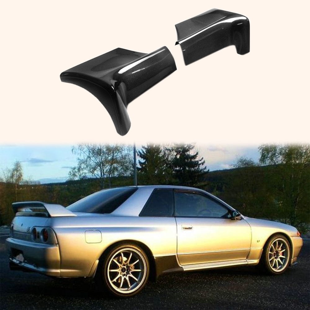 Skyline R32 GTR ESTB Style Side Skirt Addon 1989-1994 Kazento Carbon Parts 车身侧板
