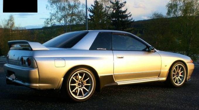 Skyline R32 GTR ESTB Style Side Skirt Addon 1989-1994 Kazento Carbon Parts 车身侧板