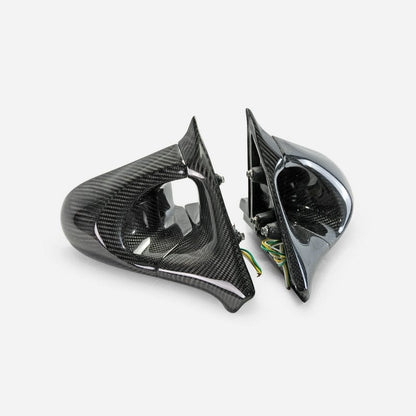 Skyline R32 GTR GTS &180SX S13 Aero Mirror W/glass (RHD Only) Kazento Carbon Parts 车身侧板