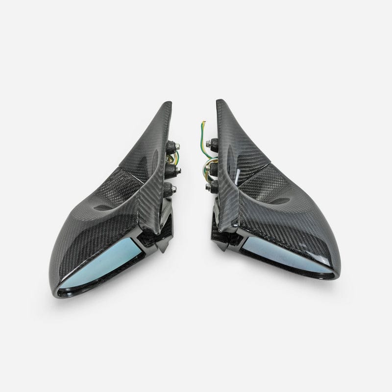 Skyline R32 GTR GTS &180SX S13 Aero Mirror W/glass (RHD Only) Kazento Carbon Parts 车身侧板