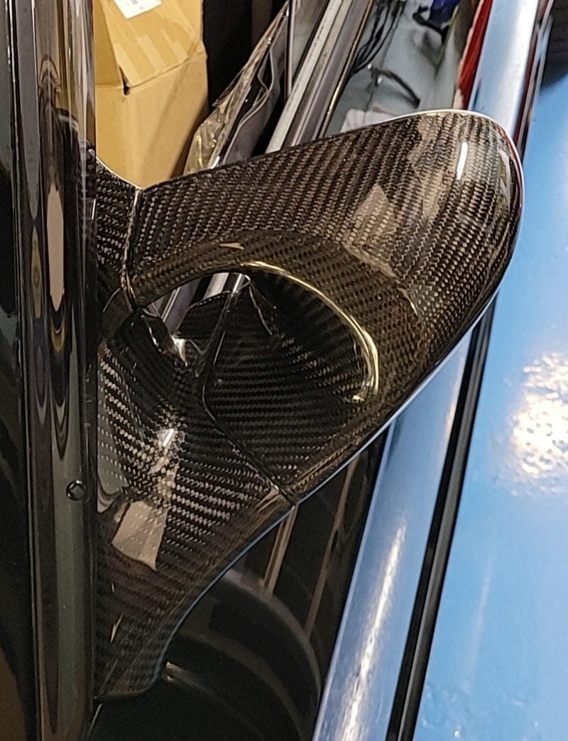 Skyline R32 GTR GTS &180SX S13 Aero Mirror W/glass (RHD Only) Kazento Carbon Parts 车身侧板