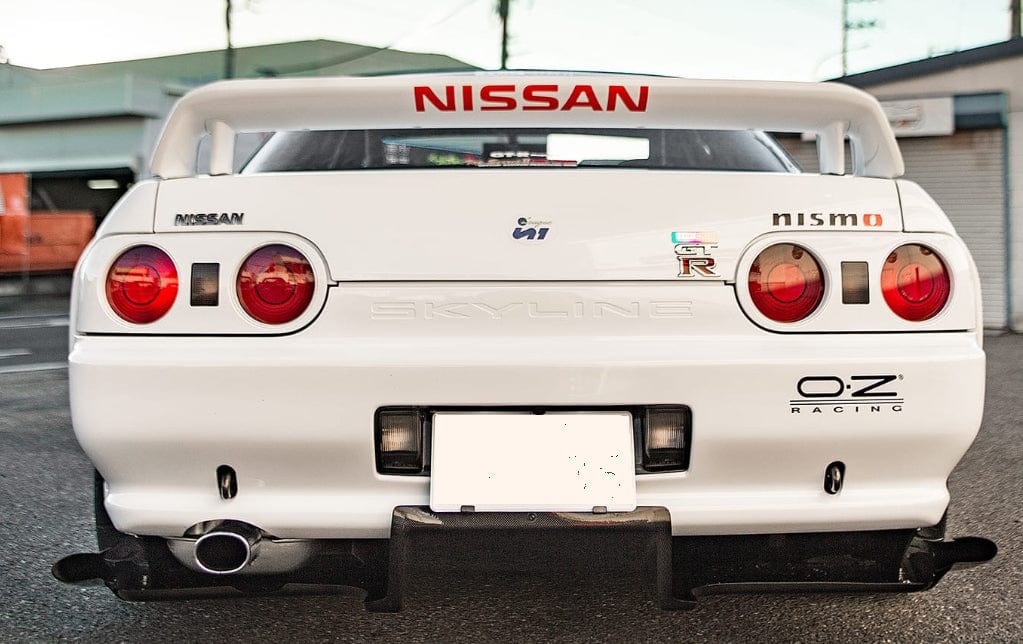 Skyline R32 GTR GTS TS Style Rear Diffuser 1989-1994 Kazento Carbon Parts 车身侧板
