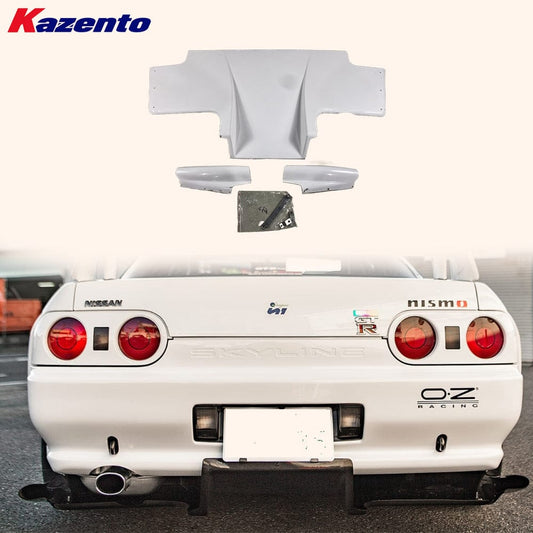 Skyline R32 GTR GTS TS Style Rear Diffuser 1989-1994 Kazento Carbon Parts 车身侧板