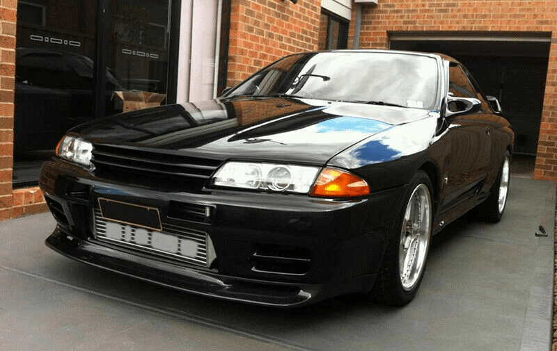 Skyline R32 GTR JUN Style Front Lip 1989-1994 Kazento Carbon Parts 车身侧板