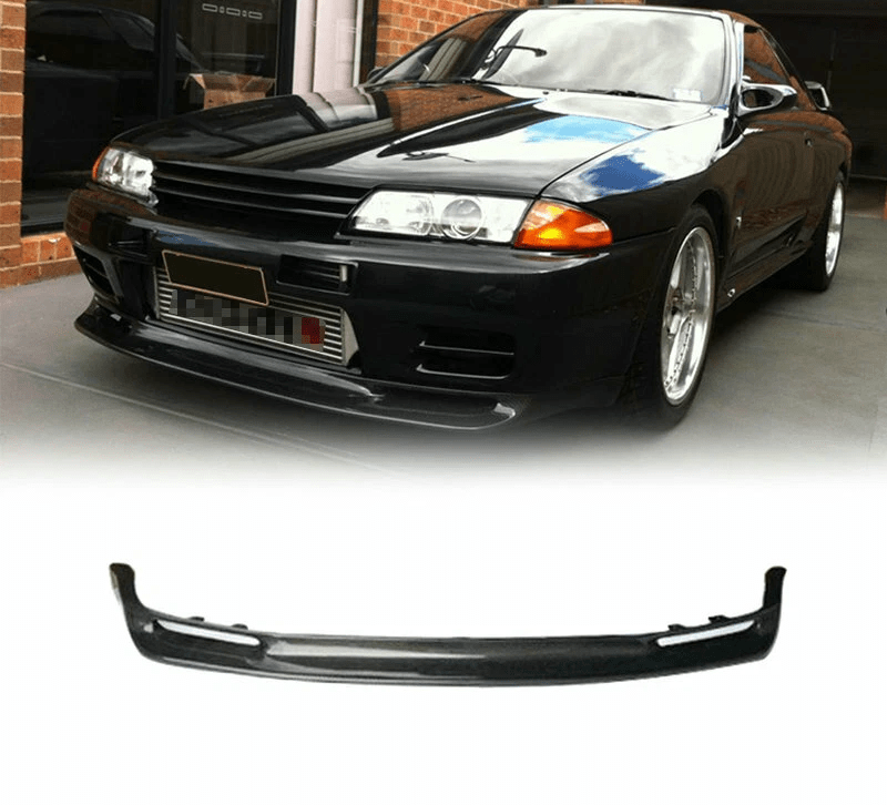 Skyline R32 GTR JUN Style Front Lip 1989-1994 Kazento Carbon Parts 车身侧板