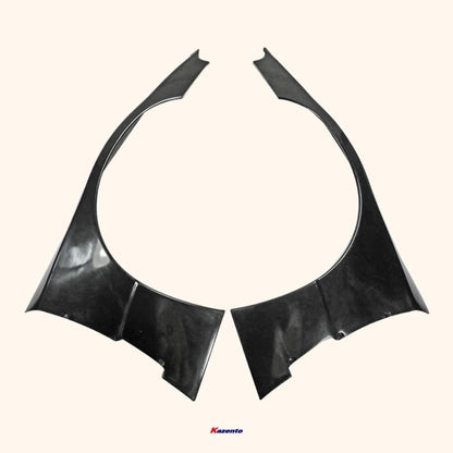 Skyline R32 GTR RB Style Front Fender+Extension (4PCs) Wide Body Kazento Carbon Parts 车身侧板