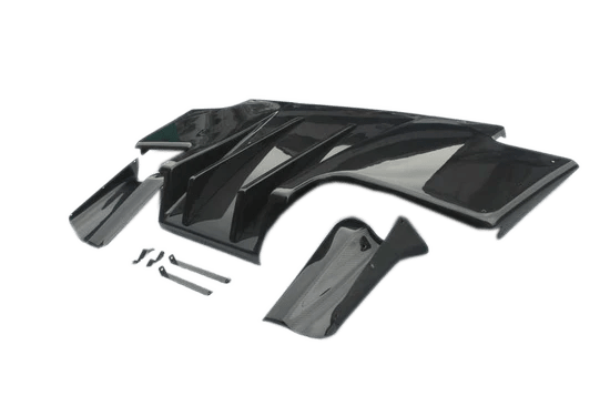 Skyline R32 GTR TS Rear Diffuser Type 2 1989-1994 Kazento Carbon Parts