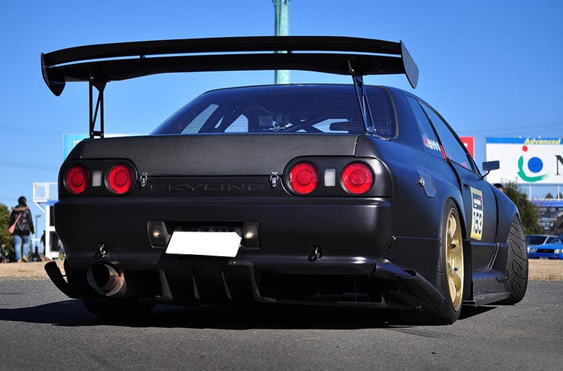 Skyline R32 GTR TS Rear Diffuser Type 2 1989-1994 Kazento Carbon Parts