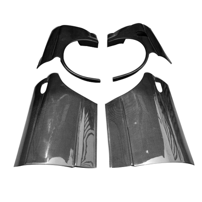 Skyline R32 GTS 4-Door Rear Wider Fenders 1989-1994 Kazento Carbon Parts 车身侧板