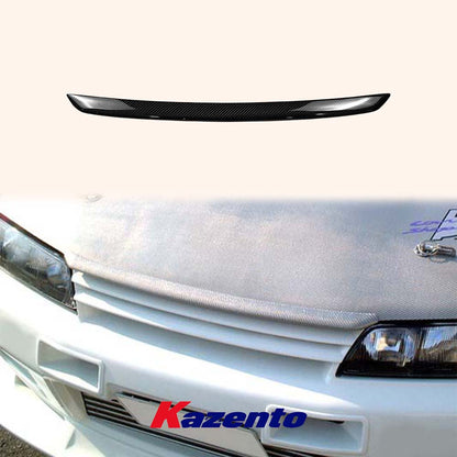 Skyline R32 GTS GTR NI Style Bonnet Hood Lip Cover Kazento Carbon Parts 车身侧板