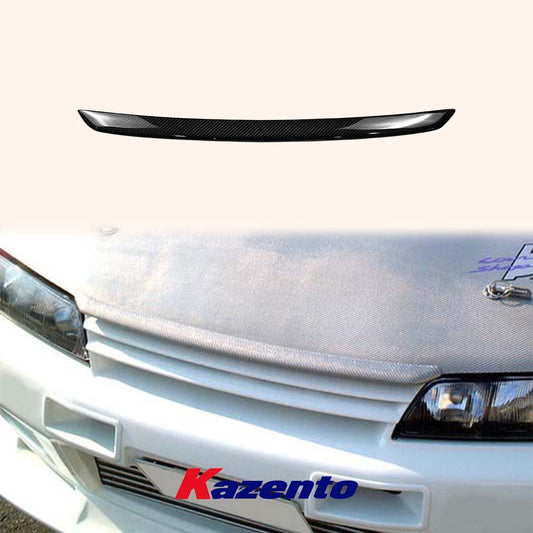 Skyline R32 GTS GTR NI Style Bonnet Hood Lip Cover Kazento Carbon Parts 车身侧板