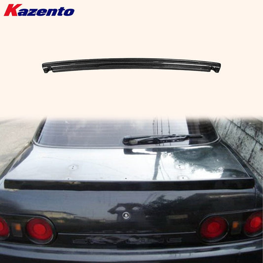 Skyline R32 GTS GTR NISMO Style Trunk Spoiler (stick on) 1989-1994 Kazento Carbon Parts 车身侧板