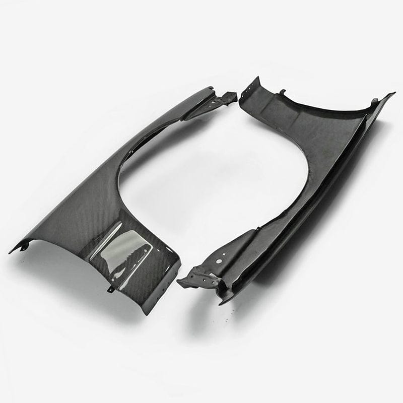Skyline R32 GTS OEM Style Front Fenders 1989-1994 Kazento Carbon Parts 车身侧板