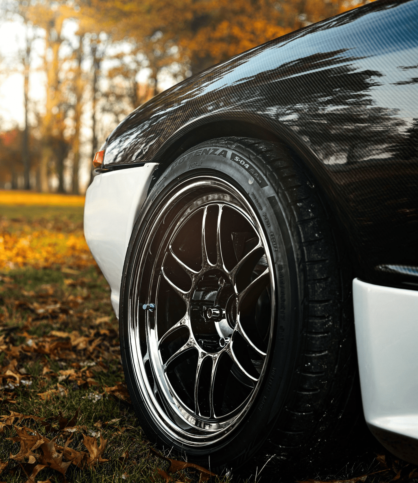Skyline R32 GTS OEM Style Front Fenders 1989-1994 Kazento Carbon Parts 车身侧板