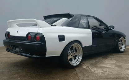Skyline R32 GTS WID Style Rear Fender+30MM Wider 1989-1994 Kazento Carbon Parts 车身侧板 Fiber Glass (Unpaint) R32-RF-GTS-FRP